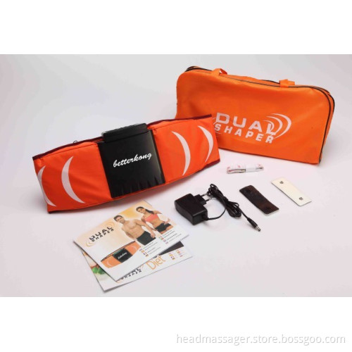 best Halloween gifts vibrating body slimming massage belt Dual shaper massager Dual shaper belt with vibration